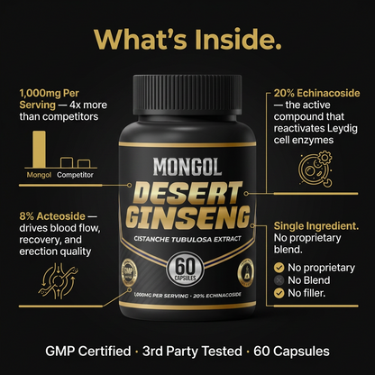 Mongol Desert Ginseng Cistanche Tubulosa
